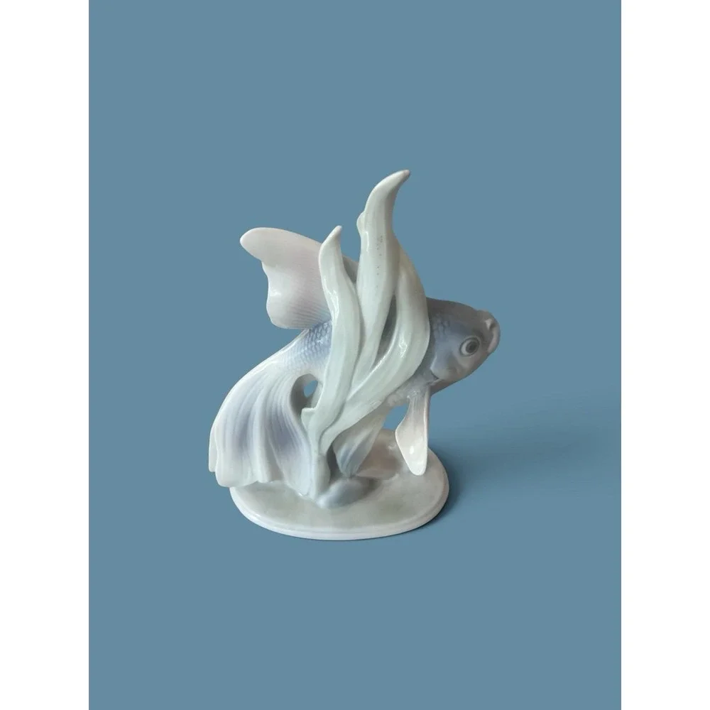 Vtg Metzler & Ortloff Porcelain Fish 7294 - 6 1/2 